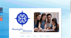Desktop Screenshot of meaningfuldirections.com